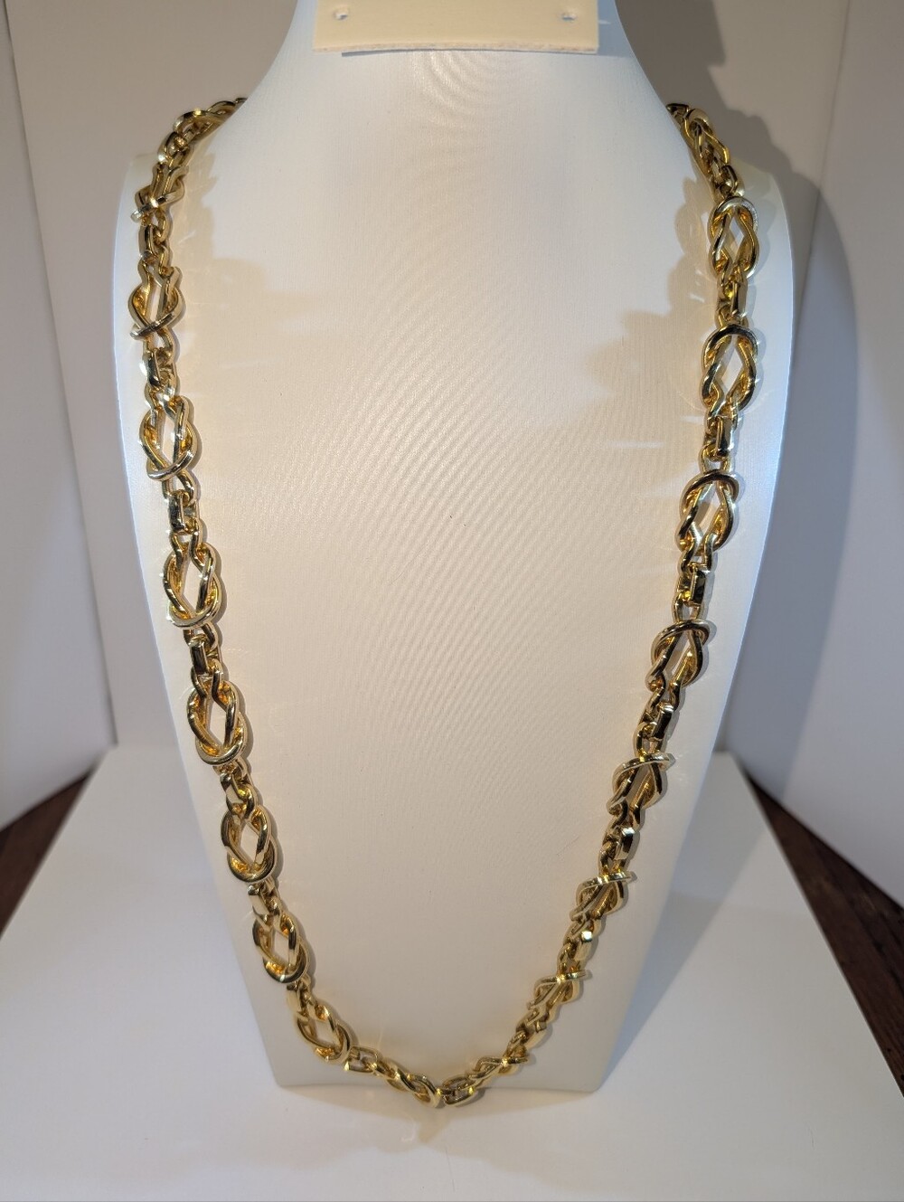 Classic Gold-Tone Link Necklace - Women's Jewelry